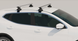 Поперечины PORSCHE Cayenne SUV 2010-2019 TropfyBars 1,6м