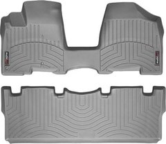 Килимки Weathertech Grey для Toyota Sienna (mkII)(1-2 row)(1 row 1pcs.) 2003-2009 (WT 463181-460872)