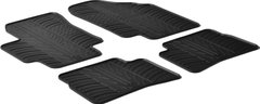 Гумові килимки Gledring для Hyundai Accent (mkIII); Kia Rio (mkII) 2005-2011 (GR 0191)
