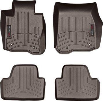 Коврики Weathertech Choco для BMW 4-series (cabrio)(F33)(AWD) 2014&rarr; (WT 475701-475603)