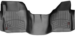 Килимки Weathertech Black для Ford Super Duty (extended & double cab)(mkII)(no 4x4 shifter)(1 pc.)(1 row) 2008-2010 automatic (WT 442931)
