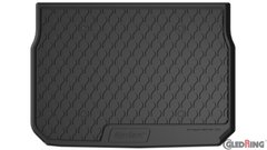 Резиновые коврики в багажник Gledring для Peugeot 2008 (mkI) 2013-2019 (багажник) (GR 1655)