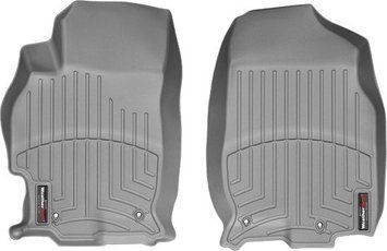Килимки Weathertech Grey для Mazda 6 (sedan & hatch)(mkII)(4 fixings hooks)(1 row) 2007-2012 (WT 462141)