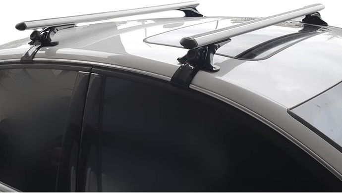 Поперечини MITSUBISHI Challenger SUV 2011-2015 Oluksuz V4 1,4м, Хром