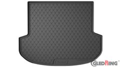 Гумові килимки в багажник Gledring для Hyundai Santa Fe (mkIV)(5 мест) 2018→ (багажник) (GR 1355)