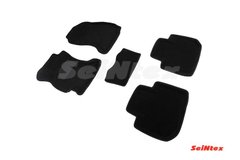 Килимки в салон 3D для Subaru Forester 2012- /Черные 5шт 86340