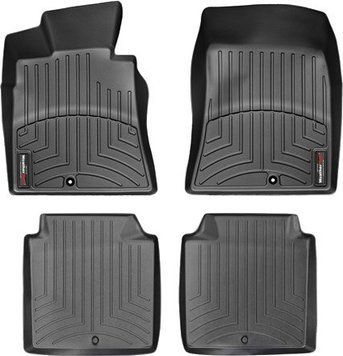 Коврики Weathertech Black для Hyundai Equus (mkII) 2011-2011 (WT 443061-443063)