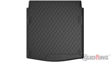 Гумові килимки в багажник Gledring для Audi A4/S4 (mkIV)(B8)(седан) 2008-2016 (багажник) (GR 1111)