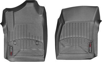 Килимок Weathertech Black для Chevrolet Silverado (single cab)(mkIII)(no 4x4 shifter)(with full console) 2014&rarr; (WT 445441)
