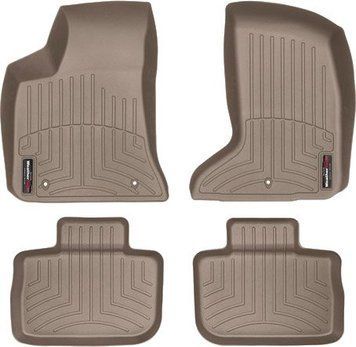 Коврики Weathertech Beige для Chrysler 300/300C; Dodge Charger (mkII)(AWD) 2011&rarr; (WT 454251-453792)