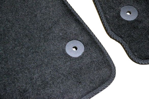 Килимки в салон текстильні для Skoda Octavia A5 (2004-2013) /Чёрные Premium BLCLX1561