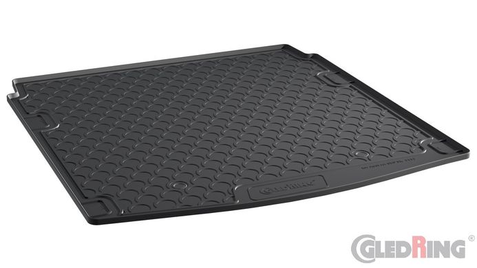 Гумові килимки в багажник Gledring для Audi A4/S4 (mkIV)(B8)(седан) 2008-2016 (багажник) (GR 1111)