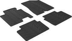 Гумові килимки Gledring для Hyundai i30 (mkII); Kia Cee'd (mkII) 2015-2018 (GR 0206)