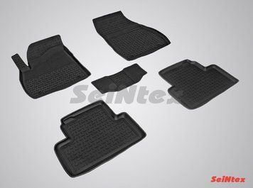 Коврики в салон для Opel Zafira C 2012-2019 резиновые, кт 5шт