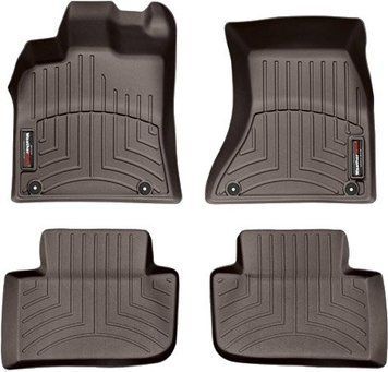 Коврики Weathertech Choco для Porsche Macan (mkI) 2014&rarr; (WT 472301-472303)