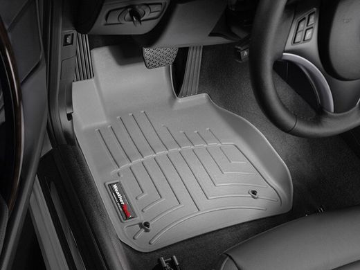 Килимки Weathertech Grey для BMW 1-series (E81/E82/E87/E88)(1 row) 2004-2011 (WT 462531)