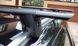 Поперечины Audi A3 5 дверей 03-12 на интегрированные рейлинги, Черный, Аэродинамическая