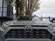 Поперечки Toyota RAV4 2019+ в штатне місце інтегрованих рейлінгів (під оригінал), Черный, аєродинамічна