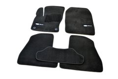 Коврики в салон ворсовые для Ford Focus III (2011-) /Чёрные Premium BLCLX1152