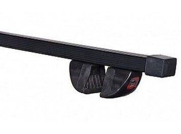 Поперечины JEEP Grand Cherokee SUV 2002-2010 Amos Futura STL на рейлинги 1,4м, Квадратная