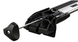 Поперечины MAZDA 626 1992-1997 универсал Thule Wingbar Edge на высокие рейлинги хром, Хром