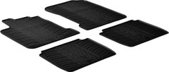 Резиновые коврики Gledring для Renault Latitude (mkI) 2011-2015 АКПП (GR 0051)