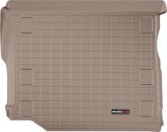 Килимок Weathertech Beige для Jeep Wrangler Unlimited (JL)(with subwoofer)(with flat load floor)(trunk behind 2 row) 2018→ (WT 411107)