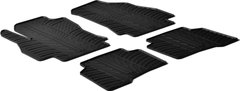 Гумові килимки Gledring для Citroen Nemo (mkI); Fiat Qubo (mkIII); Peugoet Bipper (mkI) (1-2 ряд) 2008→ (GR 0135)