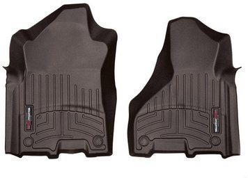 Килимки Weathertech Choco для Dodge Ram HD (crew & mega cab)(mkV)(no PTO Kit)(bench seats)(1 row) 2019&rarr; (WT 4715451)