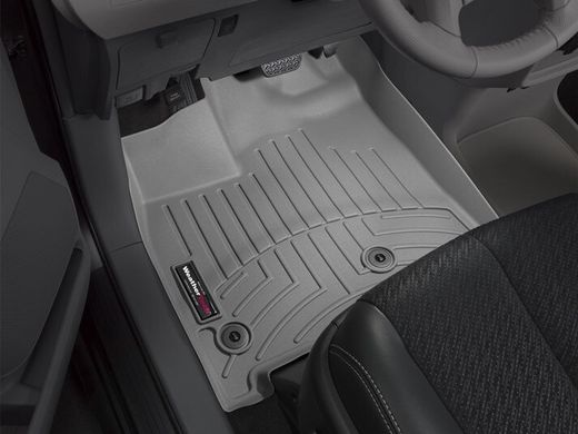 Килимки Weathertech Grey для Toyota Sienna (mkIII)(1-2-3 row)(7 seats) 2013-2020 (WT 464751-463004)