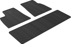 Гумові килимки Gledring для Tesla Model S (mkI) 2014-2015 (GR 0641)