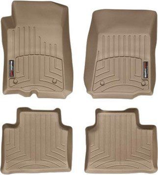 Килимки Weathertech Beige для Pontiac G8 (mkI) 2008-2009 (WT 452251-452252)