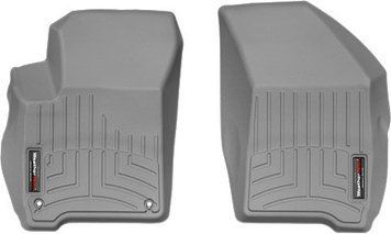 Коврики Weathertech Grey для Fiat Freemont; Dodge Journey (mkI)(2 fixing hooks)(1 row) 2011-2020 (WT 463771)