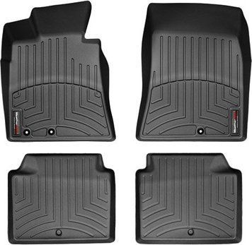 Коврики Weathertech Black для Hyundai Genesis (sedan)(mkI) 2011-2014 (WT 443781-443062)