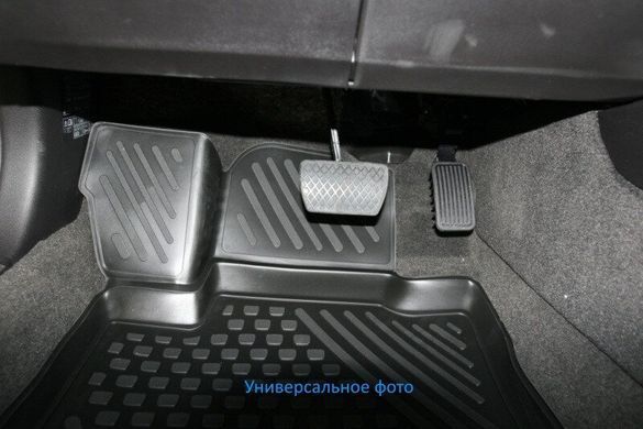 Коврики в салон для Mitsubishi L200, 2015->, 4 шт полиуретан (3D) CARMIT00001