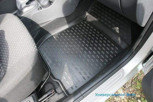 Коврики в салон для Mitsubishi L200, 2015->, 4 шт полиуретан (3D) CARMIT00001