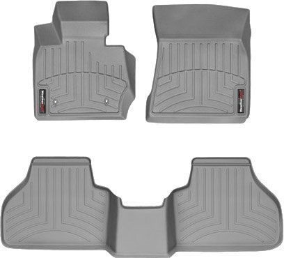 Коврики Weathertech Grey для BMW X3 (F25) / X4 (F26) 2010-2018 (WT 463311-463312)