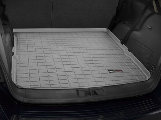 Коврик Weathertech Grey для Fiat Freemont; Dodge Journey (mkI)(trunk behind 2 row) 2008-2020 (WT 42398)