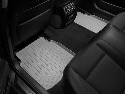 Килимки Weathertech Grey для BMW 7-series (Long)(F02)(2 row) 2008-2012 (WT 462423)