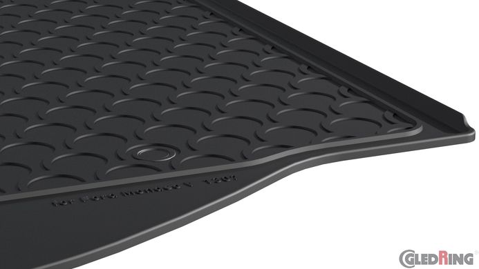 Гумові килимки в багажник Gledring для Ford Mondeo (mkV)(универсал) 2015→ (с докаткой)(багажник) (GR 1307)