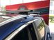 Багажник Рено Каджар 2015+ на інтегровані рейлінги, Хром, Овальна