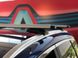 Багажник Рено Каджар 2015+ на інтегровані рейлінги, Хром, Овальна
