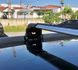 Поперечины Honda CR-V 2013+|2017+ Turtle на штатные места, Серый, Аєродинамічна