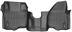 Килимки Weathertech Black для Ford Super Duty (extended & double cab)(mkIII)(no 4x4 shifter)(no dead pedal)(1 pc.)(1 row) 2011-2012 automatic (WT 443291)