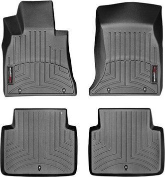 Коврики Weathertech Black для Genesis G80 (mkI); Hyundai Genesis (sedan)(mkII)(AWD) 2015&rarr; (WT 447381-447002)