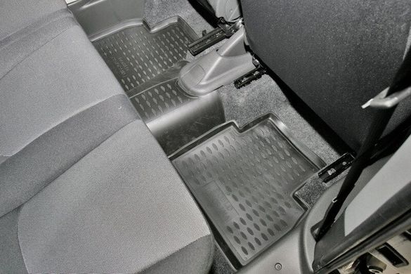Килимки в салон для Fiat Doblo Panorama 2001->, 4 шт полиуретан NLC.15.18.210