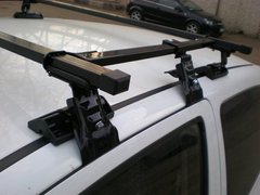 Багажник Skoda Citygo 2012-2019 Hatchback Amos Dromader STL +3D на гладкий дах, Прямокутна