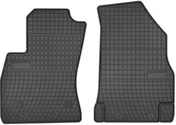 Резиновые коврики Frogum для Fiat Doblo (mkII) 2008&rarr;; Opel Combo D (mkIV)(1 ряд) 2011-2018 (FG 0910P)