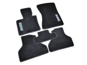 Коврики в салон ворсовые для BMW X5/X6 (E70/E71) (2006-2013) /Чёрные, кт 5шт BLCCR1058
