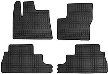Гумові килимки Frogum для Fiat Doblo (mkII) 2008&rarr;; Opel Combo D (mkIV)(1-2 ряд) 2011-2018 (FG 0910)